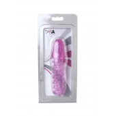 Розовая насадка с нежными шипами - 13,5 см. - Toyfa Basic - в Находке купить с доставкой