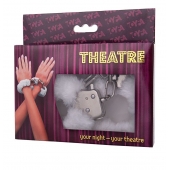 Наручники с белой меховой опушкой - ToyFa - купить с доставкой в Находке