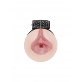 Мастурбатор-вагина с виброкольцом Satisfaction Darling - Lola Games - в Находке купить с доставкой