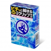 Презервативы Sagami Squeeze волнистой формы - 5 шт. - Sagami - купить с доставкой в Находке