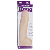 Огромная насадка-реалистик Vac-U-Lock Realistic Hung - 31,7 см. - Doc Johnson - купить с доставкой в Находке