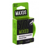 Презервативы в железном кейсе MAXUS Mixed - 3 шт. - Maxus - купить с доставкой в Находке