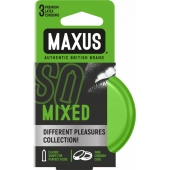 Презервативы в железном кейсе MAXUS Mixed - 3 шт. - Maxus - купить с доставкой в Находке