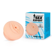 Телесная насадка-вагина на помпу - Sex Expert - в Находке купить с доставкой