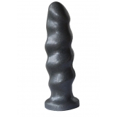 Черная насадка на трусики харнесс Platinum - 16 см. - LOVETOY (А-Полимер) - купить с доставкой в Находке