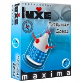 Презерватив LUXE Maxima  Глубинная бомба  - 1 шт. - Luxe - купить с доставкой в Находке
