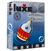 Презерватив LUXE Maxima  Королевский экспресс  - 1 шт. - Luxe - купить с доставкой в Находке