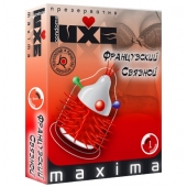Презерватив LUXE Maxima  Французский связной  - 1 шт. - Luxe - купить с доставкой в Находке