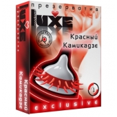 Презерватив LUXE  Exclusive   Красный Камикадзе  - 1 шт. - Luxe - купить с доставкой в Находке