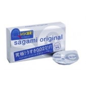 Ультратонкие презервативы Sagami Original QUICK - 6 шт. - Sagami - купить с доставкой в Находке