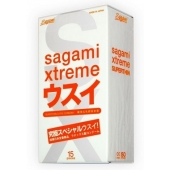 Ультратонкие презервативы Sagami Xtreme SUPERTHIN - 15 шт. - Sagami - купить с доставкой в Находке