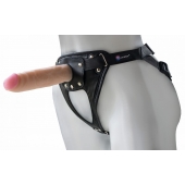 Универсальный мягкий пояс с насадкой Hard brutal BDSM-КОНСУЛ - 17 см. - LOVETOY (А-Полимер) - купить с доставкой в Находке