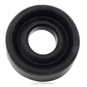 Черная гладкая насадка на помпу размера L - Sex Expert - в Находке купить с доставкой