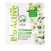 Пробник лубриканта на водной основе Bio Active - 3 гр. - Биоритм - купить с доставкой в Находке