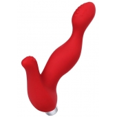 Красный силиконовый вибростимулятор простаты Proman - 12,5 см. - ToyFa - в Находке купить с доставкой