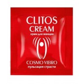 Пробник возбуждающего крема для женщин Clitos Cream - 1,5 гр. - Биоритм - купить с доставкой в Находке