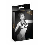Черная упряжь на грудь Clara - Bijoux Pour Toi - купить с доставкой в Находке