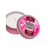 Массажная свеча  Клубника в сливках - БиоМед - купить с доставкой в Находке