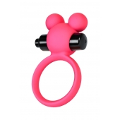 Розовое виброкольцо на пенис A-Toys - A-toys - в Находке купить с доставкой