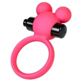 Розовое виброкольцо на пенис A-Toys - A-toys - в Находке купить с доставкой
