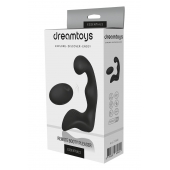 Черный вибромассажер простаты REMOTE BOOTY PLEASER - Dream Toys - в Находке купить с доставкой