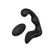 Черный вибромассажер простаты REMOTE BOOTY PLEASER - Dream Toys - в Находке купить с доставкой