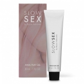 Лубрикант на водной основе Slow Sex Anal Play Gel - 30 мл. - Bijoux Indiscrets - купить с доставкой в Находке