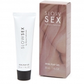 Лубрикант на водной основе Slow Sex Anal Play Gel - 30 мл. - Bijoux Indiscrets - купить с доставкой в Находке