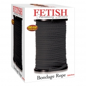 Черная веревка для связывания Bondage Rope - 60,9 м. - Pipedream - купить с доставкой в Находке