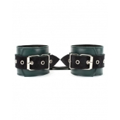 Изумрудные оковы на ноги Ladys Arsenal на карабинах - БДСМ Арсенал - купить с доставкой в Находке