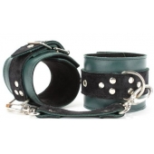 Изумрудные оковы на ноги Ladys Arsenal на карабинах - БДСМ Арсенал - купить с доставкой в Находке