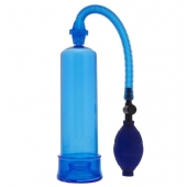 Синяя вакуумная помпа MENZSTUFF PENIS ENLARGER - Dream Toys - в Находке купить с доставкой