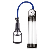 Прозрачная вакуумная помпа Sex Expert с манометром - Sex Expert - в Находке купить с доставкой