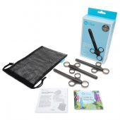 Набор из 3 черных шприцев для лубриканта - b-Vibe - купить с доставкой в Находке