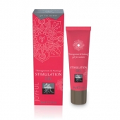 Возбуждающий интимный гель для двоих STIMULATION GEL Pomegranate   Nutmeg - 30 мл. - Shiatsu - купить с доставкой в Находке