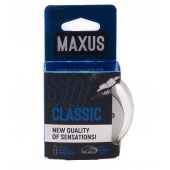 Классические презервативы в пластиковом кейсе MAXUS Classic - 3 шт. - Maxus - купить с доставкой в Находке