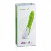 Вибратор Mystim цвета лайма Sassy Simon - 27 см. - MyStim