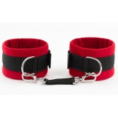 Красно-черные оковы My rules на сцепке - БДСМ Арсенал - купить с доставкой в Находке