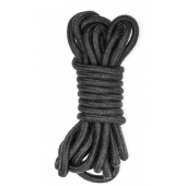 Черная веревка Do Not Disturb - 5 м. - Lola Games - купить с доставкой в Находке