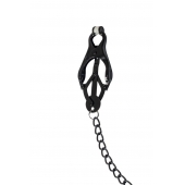 Зажимы на соски Darkside с цепочкой - Lola Games - купить с доставкой в Находке