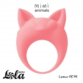 Оранжевое эрекционное кольцо Lemur Remi - Lola Games - в Находке купить с доставкой