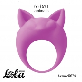 Фиолетовое эрекционное кольцо Lemur Remi - Lola Games - в Находке купить с доставкой