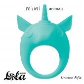 Зеленое эрекционное кольцо Unicorn Alfie - Lola Games - в Находке купить с доставкой
