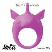 Фиолетовое эрекционное кольцо Unicorn Alfie - Lola Games - в Находке купить с доставкой