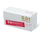 Супер тонкие презервативы Sagami Original 0.01 - 10 шт. - Sagami - купить с доставкой в Находке