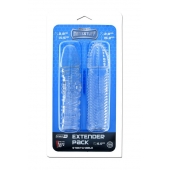 Комплект из 2 прозрачных насадок на пенис PENIS EXTENDER PACK - Dream Toys - в Находке купить с доставкой