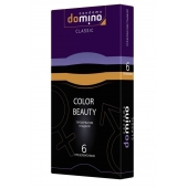 Разноцветные презервативы DOMINO Colour Beauty - 6 шт. - Domino - купить с доставкой в Находке