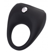 Черное эрекционное виброкольцо Erotist Cosm - Erotist Adult Toys - в Находке купить с доставкой