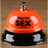 Настольный звонок RING FOR SEX - Сима-Ленд - купить с доставкой в Находке