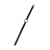 Черный кляп-кольцо Modesty - Lola Games - купить с доставкой в Находке